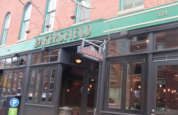 Exterior of Bakersfield on Mass Ave.