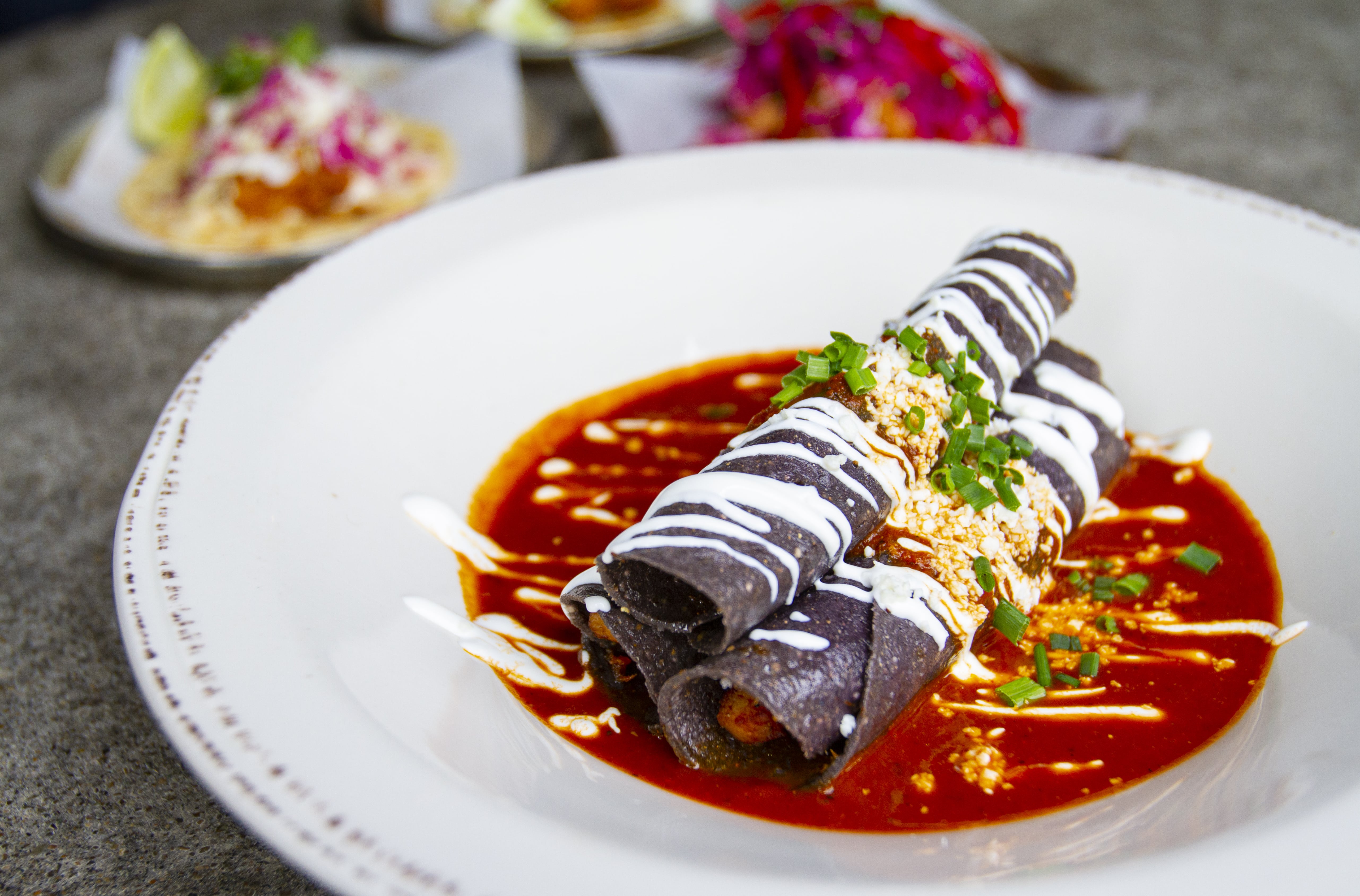 Cochinita Pibil taco