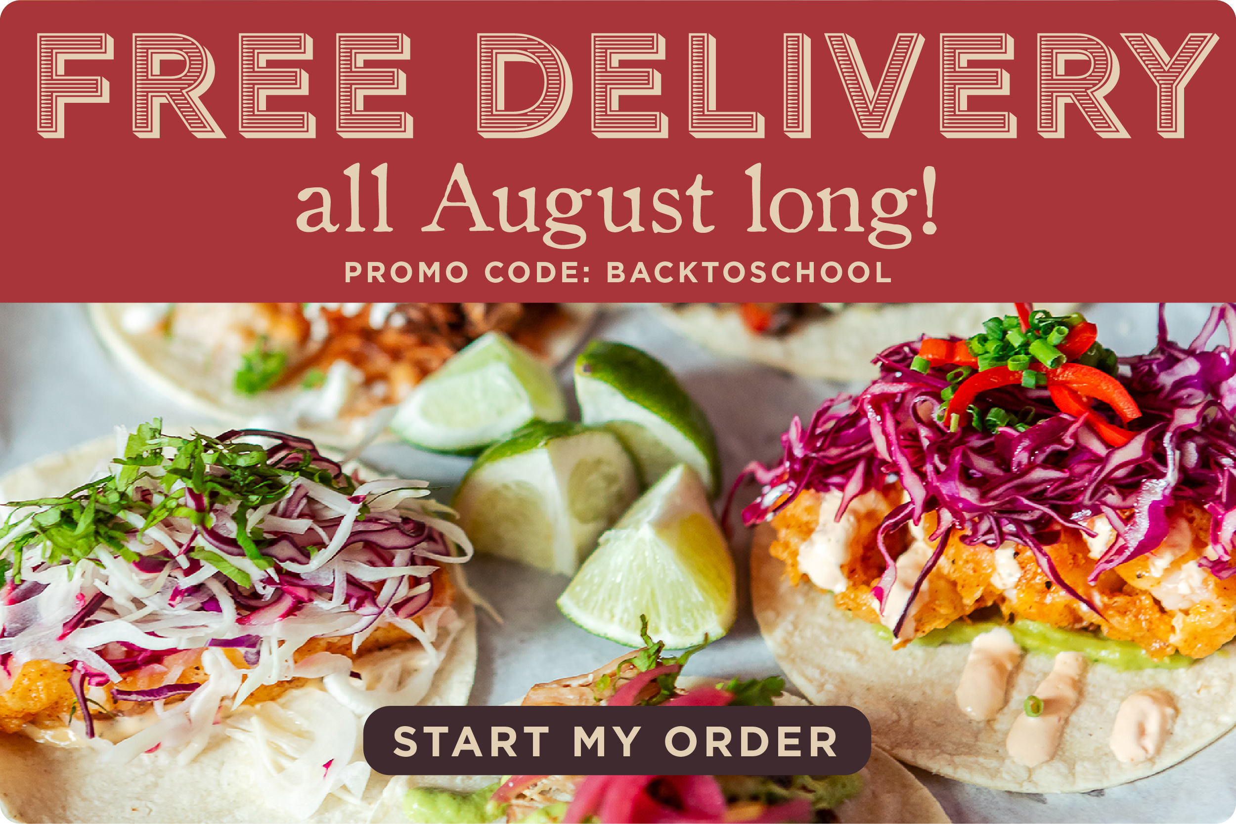 Free Delivery Promo